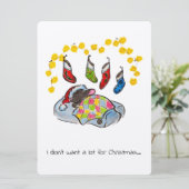 クリスマスと新年のストッキング (スタンド正面)