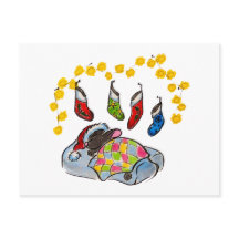 クリスマスと新年のストッキング