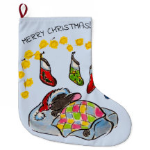 クリスマスと新年のストッキング