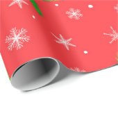 クリスマスと新年のパターン ラッピングペーパー (ロールコーナー)