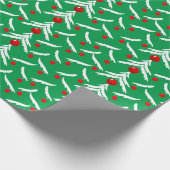 クリスマスと新年のパターン ラッピングペーパー (角)