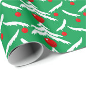 クリスマスと新年のパターン ラッピングペーパー (ロールコーナー)