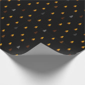 クリスマスと新年のラッピング紙。 ラッピングペーパー (角)