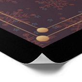 クリスマスと新年の喜び ポスター (角)