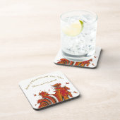 クリスマスと新年の気分 コースター (右側)