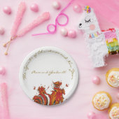 クリスマスと新年の気分 ペーパープレート (パーティー)