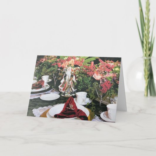 クリスマスと新年**お祝い** カード (正面)