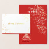 クリスマスと新年 箔カード (ディスプレー)