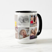 クリスマスと毎日のおばあちゃんのための写真の贈り物 マグカップ (正面右)