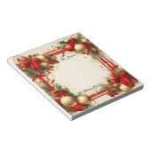 クリスマスと祝日 ノートパッド (アングル)