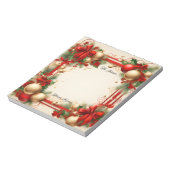 クリスマスと祝日 ノートパッド (回転)