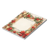 クリスマスと祝日 ノートパッド (回転)