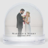 クリスマスと結婚した写真の新メリー婚 (裏面)