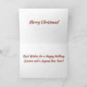 クリスマスと結婚！ シーズンカード (内部)