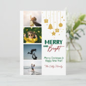 クリスマスと輝きのグリーティングカード シーズンカード (スタンド正面)