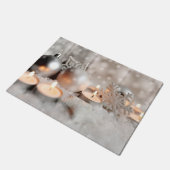 クリスマスと降誕の装飾 ドアマット (アングル)