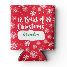 クリスマスと雪の赤の12バー