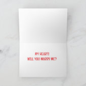 クリスマスにあなたの心を贈りたい シーズンカード (内部)