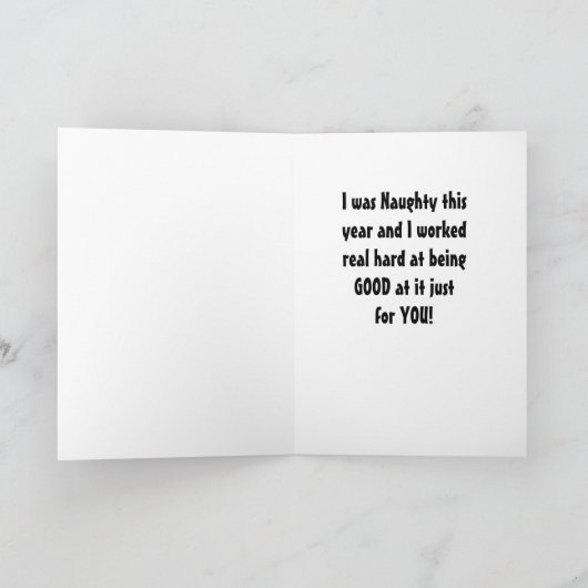 クリスマスにいけなの子犬の愛か素敵 シーズンカード (内部)