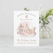 クリスマスにおける住所の変更 シーズンカード (スタンド正面)