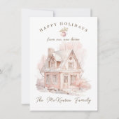 クリスマスにおける住所の変更 シーズンカード (正面)