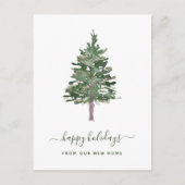 クリスマスにおける住所の変更 |パインシンプル シーズンポストカード (正面)