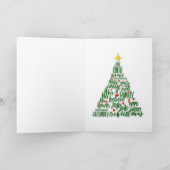 クリスマスにおめでとうコアラたち シーズンカード (内部)