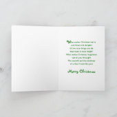 クリスマスにとても特別な友人のために シーズンカード (内部)