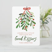 クリスマスにはキッサーが多おもしろいい シーズンカード (スタンド正面)