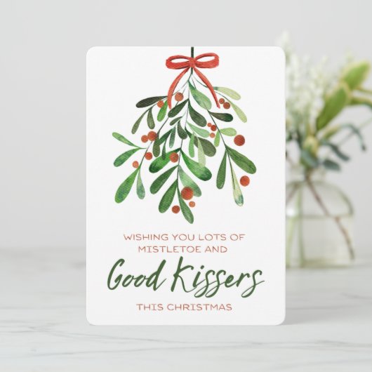 クリスマスにはキッサーが多おもしろいい シーズンカード (スタンド正面)