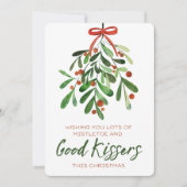 クリスマスにはキッサーが多おもしろいい シーズンカード (正面)