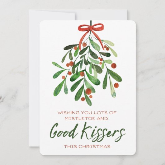 クリスマスにはキッサーが多おもしろいい シーズンカード (正面)