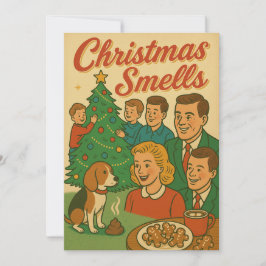 クリスマスにはクサいホリデーのにおいがする シーズンカード