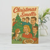 クリスマスにはクサいホリデーのにおいがする シーズンカード (スタンド正面)