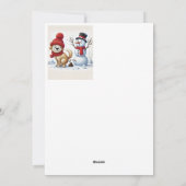 クリスマスにはクサいホリデーのにおいがする シーズンカード (裏面)