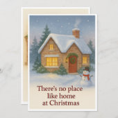 クリスマスには家のような場所はない シーズンカード (正面/裏面)
