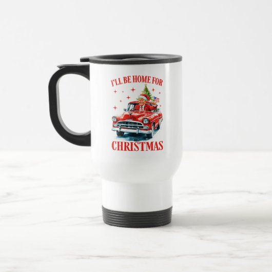 クリスマスには帰ります トラベルマグ (左)