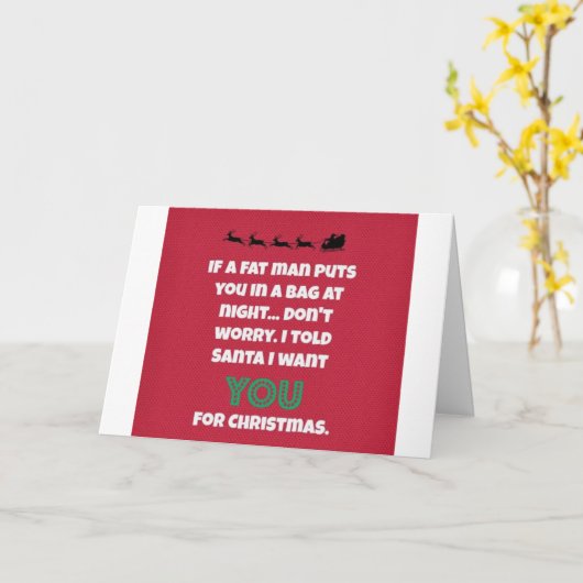 **クリスマスには爪先立ちを用意する** カード (黄色い花)