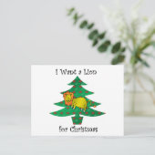 クリスマスには獅子が欲しい シーズンポストカード (スタンド正面)