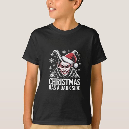 クリスマスには闇がある Tシャツ (正面)