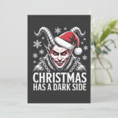クリスマスには闇の側面がある 招待状 (スタンド正面)