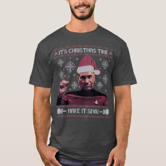 クリスマスには雪が降る Tシャツ