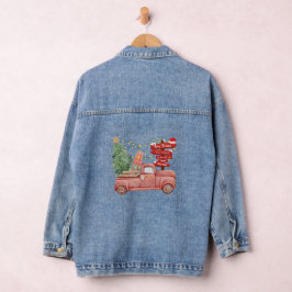 クリスマスにぴったりなシンプルでおしゃれなデニムジャケット デニムジャケット