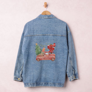 クリスマスにぴったりなシンプルでおしゃれなデニムジャケット デニムジャケット