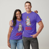 クリスマスにゃんクリスマス 笑う猫 Tシャツ (ユニセックス)