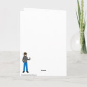 クリスマスによく似たペンギン シーズンカード (裏面)