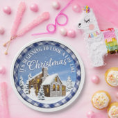 クリスマスによく似た紙プレート ペーパープレート (パーティー)