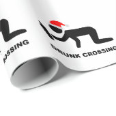 クリスマスによって飲まれる交差の印 ラッピングペーパー (ロールコーナー)