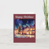 クリスマスにイングランドの老人 シーズンカード (正面)