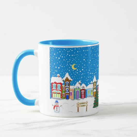 クリスマスにウィローヌーク マグカップ (左)